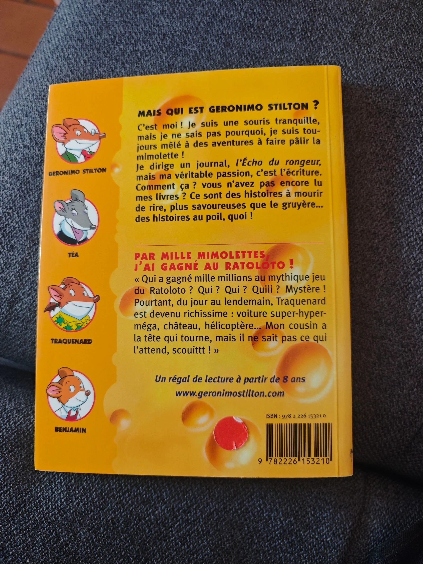 Por mil mimolettes, gané en Ratoloto Tomo 15 (Geronimo Stilton) – photo 2